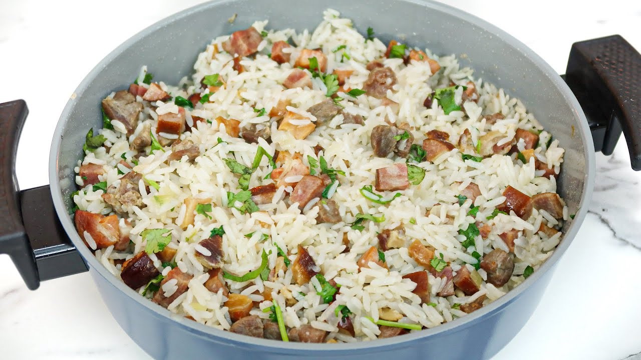 3 receitas com arroz