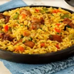 Como fazer um arroz com galinhada delicioso