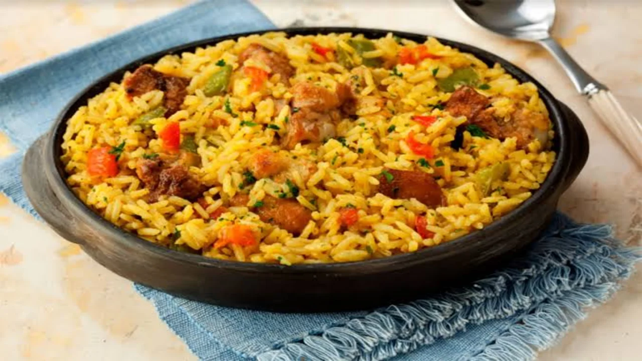 Como fazer um arroz com galinhada delicioso