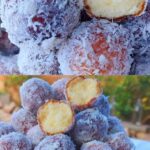 Como fazer um bolinho de chuva nevado com coco