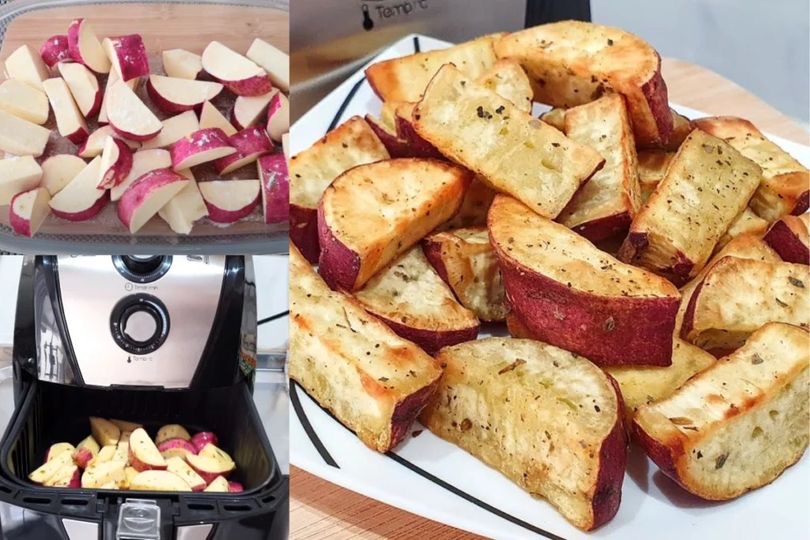 Como fazer batata doce na airfryer