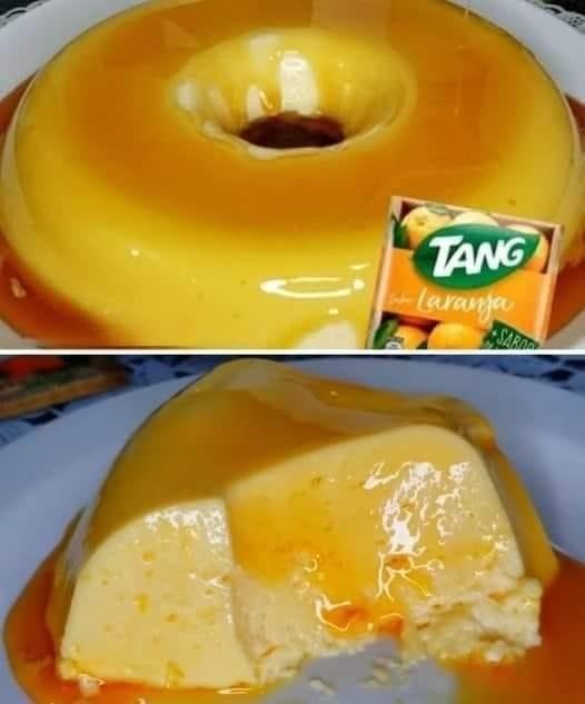 Como fazer um pudim de tang delicioso