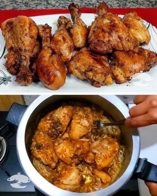 Como fazer um frango frito na cebola delicioso