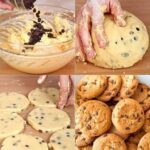 Como fazer cookie com gotas de chocolate