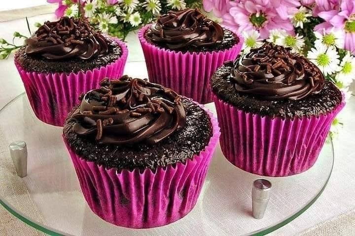 Como fazer um Cupcake de Brigadeiro