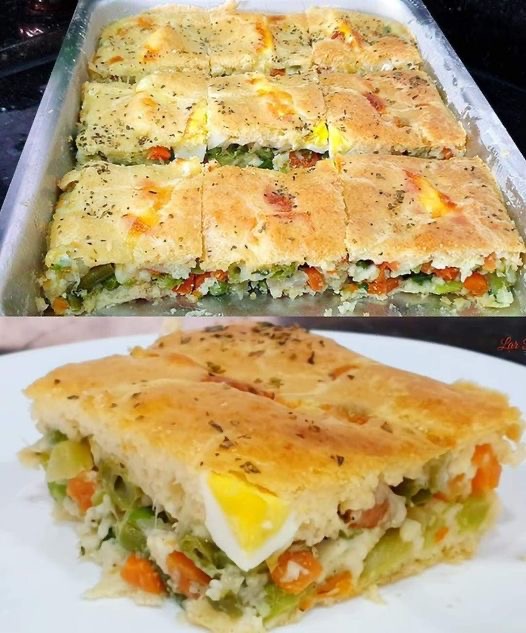 Como fazer uma torta de legumes deliciosa