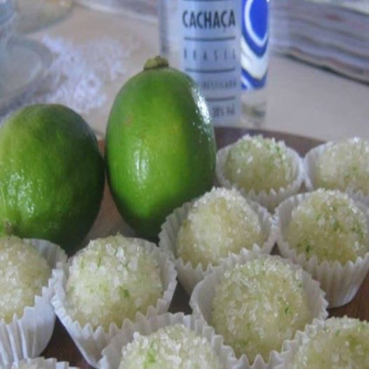 Como preparar um brigadeiro de caipirinha