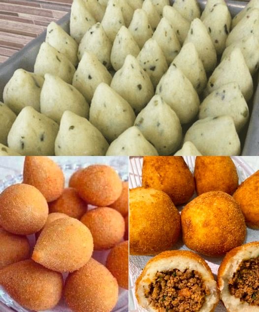 Como fazer uma Coxinha de Mandioca