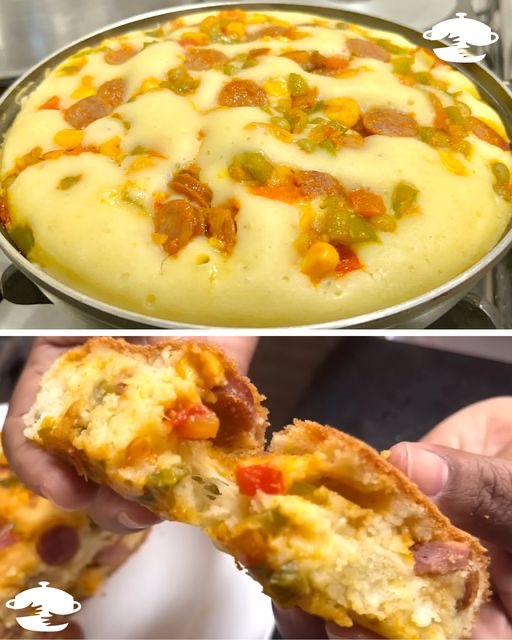 Como fazer uma Torta Salgada Cremosa com Massa de Maisena