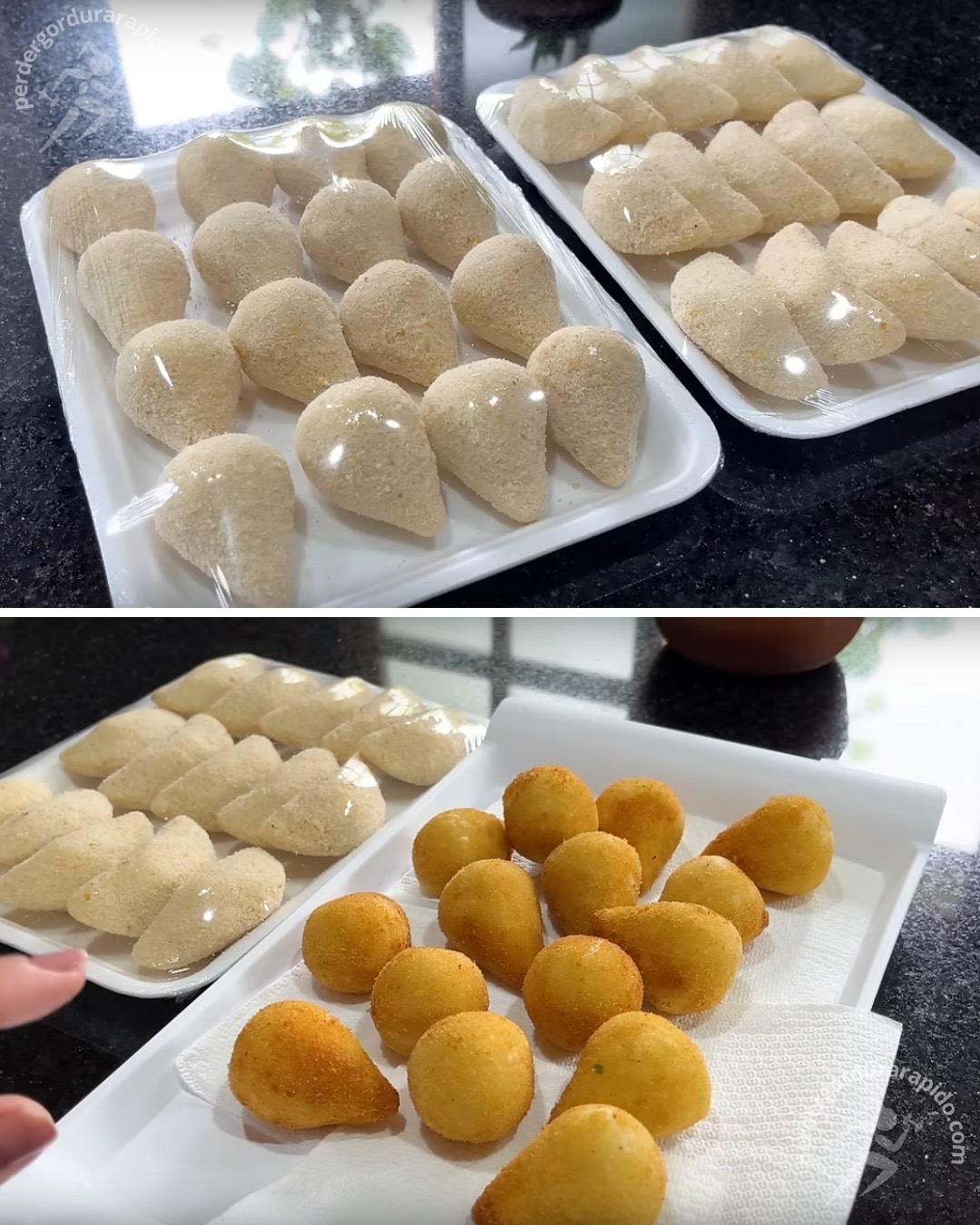 Como fazer uma massa prática de risole e coxinha