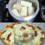 Como fazer uma Mandioca Gratinada com Bacon