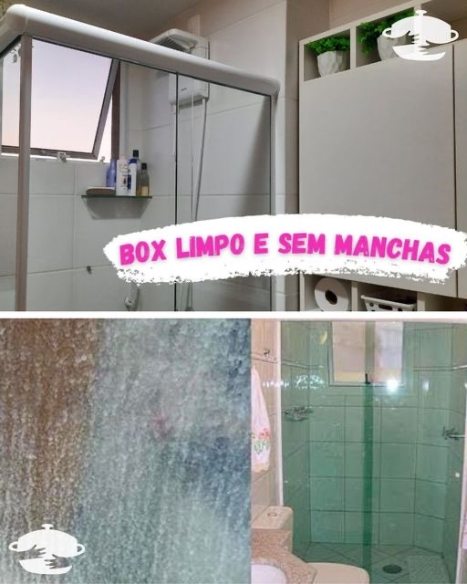 Como Limpar e Tirar Manchas do Box do Banheiro Fácil