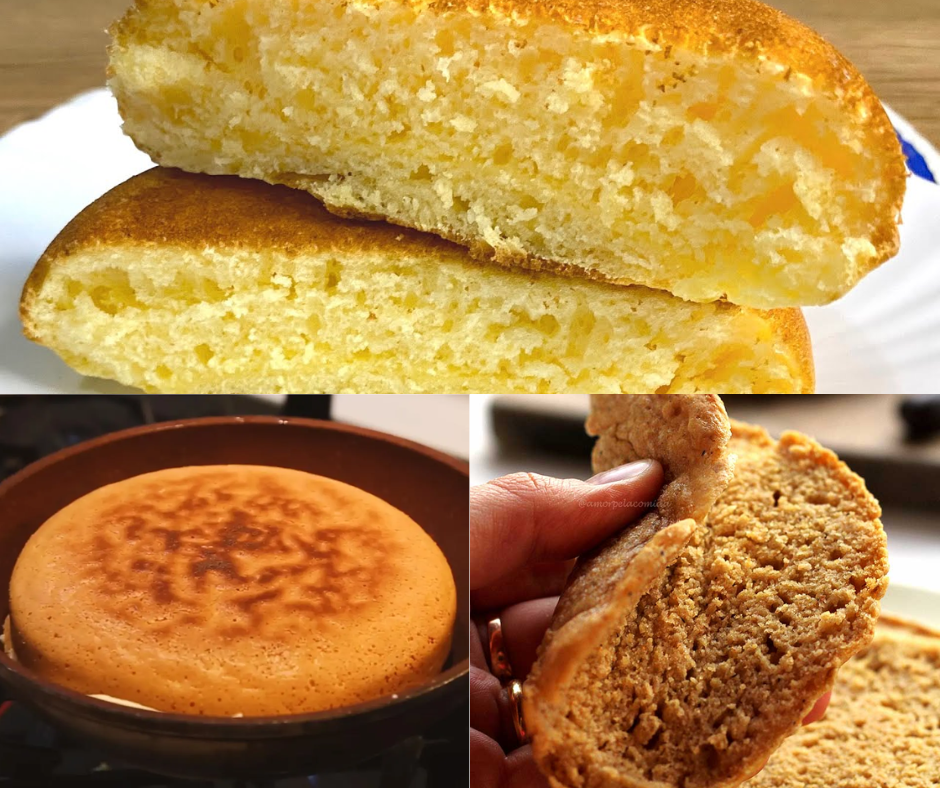 pão de frigideira sem glúten