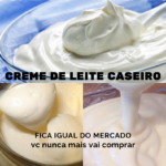 creme de leite caseiro